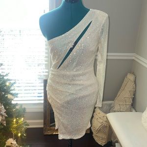 Sequin Mini Dress Size M